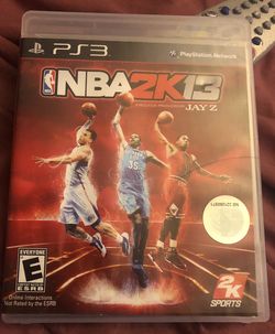 ps3 nba 2k13