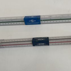 Two Alvin Rulers New