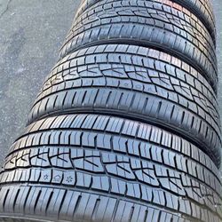 255/45/20 continental Set De tires Con 80% De Vida Más 4