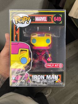 Blacklight IronMan Funko Pop