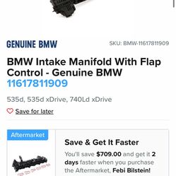 BMW N57 Intake Manifold 