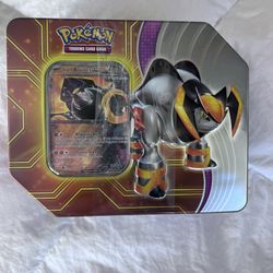 Pokemon Paradox Destinies Ex Tin, 5 Packs In Tin