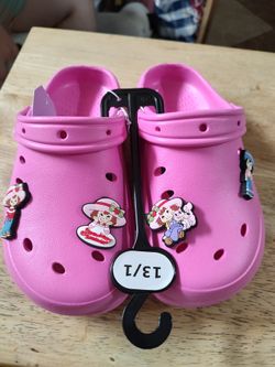 Kids shoes clogs $8 each strawberry shortcake