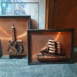 3D Copper Paintings