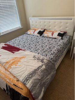Queen Bed Frame with Lights