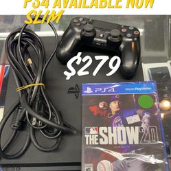 PS4 SLIM AVAILABLE NOW SPECIAL PRICE