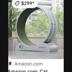 LOW PRICE MOVING- $300 + TAX/SHIPPING NEW CAT EXERCISE WHEEL 
