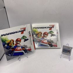 Mario Kart 7 - Nintendo 3DS Game with Original Case manual Insert authentic CIB