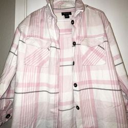 Pink Fleece Jacket 