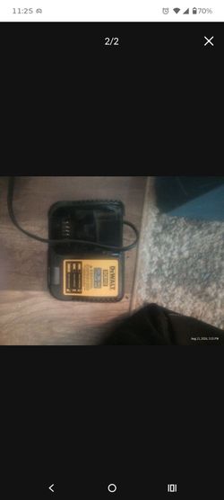 DeWalt battery charger