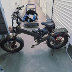 The Euy Bike Folding Electric K6
