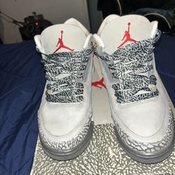 Jordan 3 Cool Grey Size 10