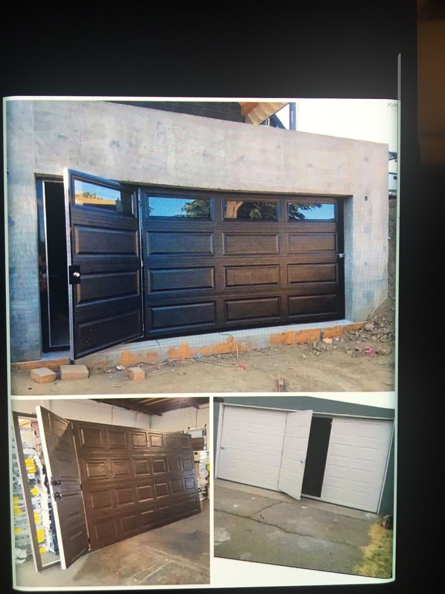 Garage doors sales and repairs