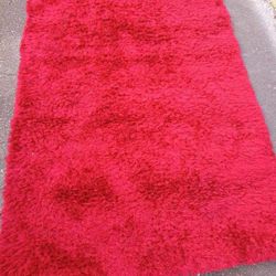 Red Rug--4 Feet X 6 Feet