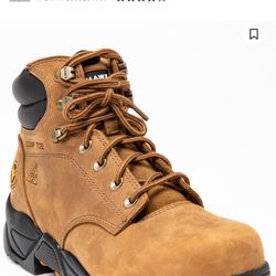 Hawx Steel Toe, Puncture Resistant Boots 10.5