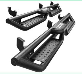 OEDRO 6 Inch Running Boards Compatible With Toyota 4Runner 2010-2024 Trail Edition, 2014-2024 SR5/TRD Pro, Bolt-On Side Steps Steel Nerf Bar