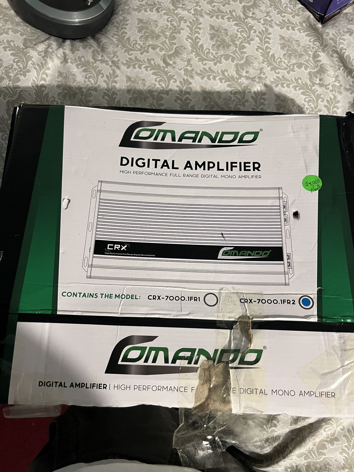 Commando 7k Amp 1Channel 2 Ohms