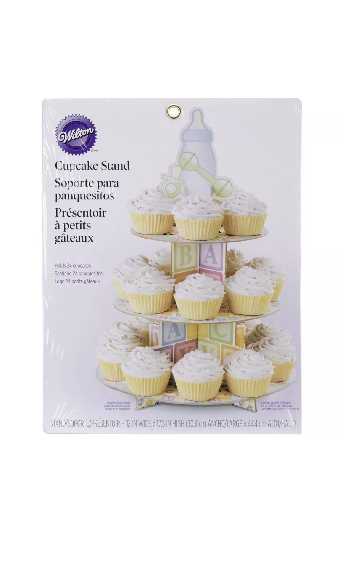 Cupcake Holder 3-Tier Baby Shower Party