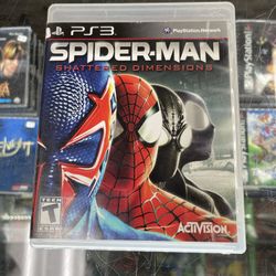 Spider-Man Shattered Dimensions PS3 $85 Gamehogs 11am-7pm