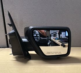 OEM Right Passenger Mirror Stone Gray ML34-17682-JK5JN7 for Ford F-150 