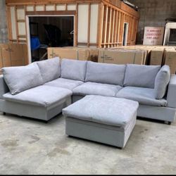 Cloud Dupe Sectional Couch *BRAND NEW* | Free Local Delivery 🚛