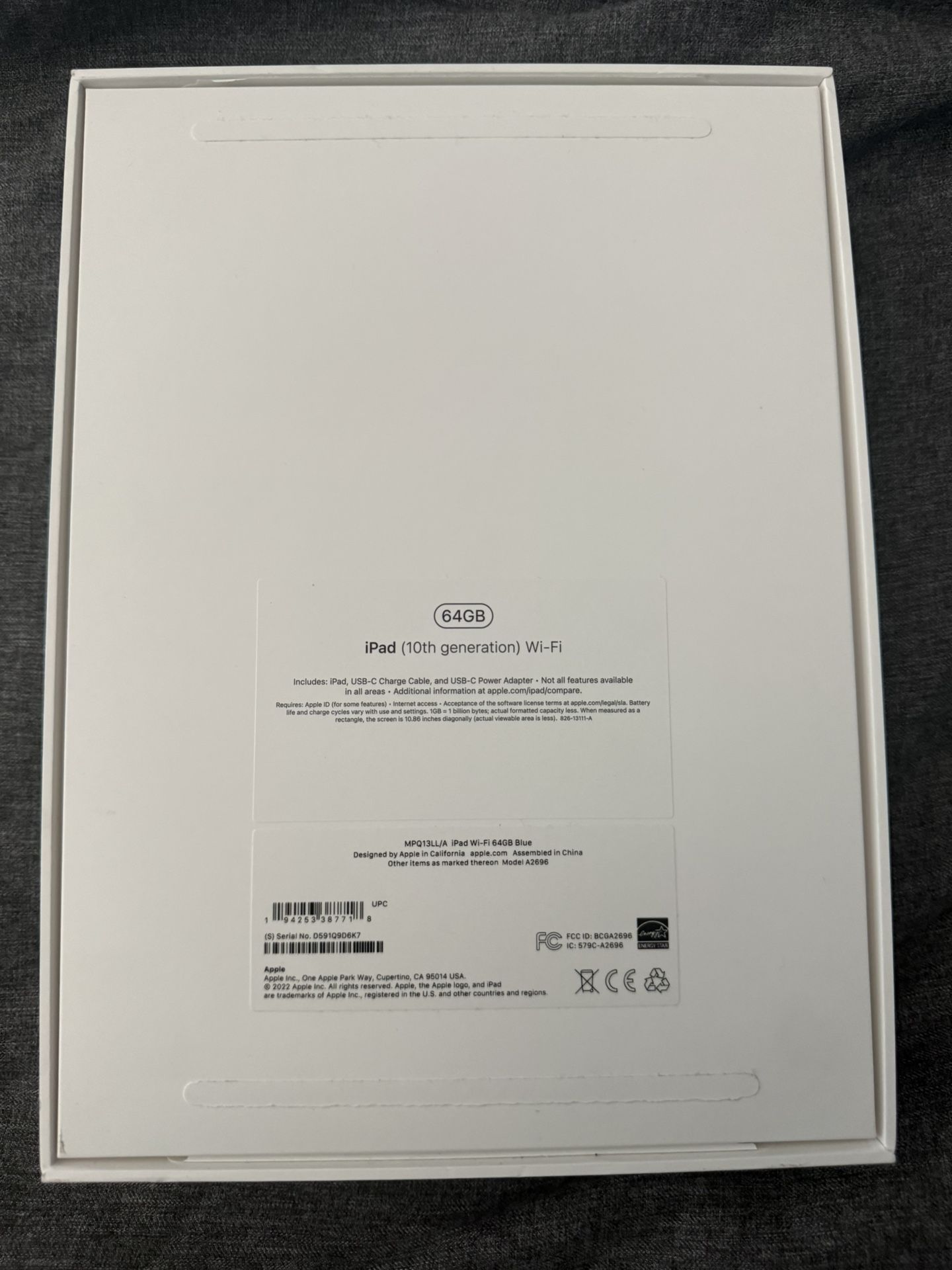 iPad 10th (Newest) Generation (WiFi)