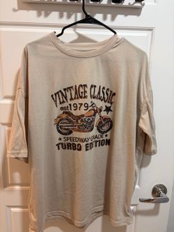 vintage classic women’s t shirt dress L