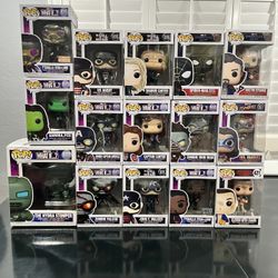 Assorted Marvel Funko Pops