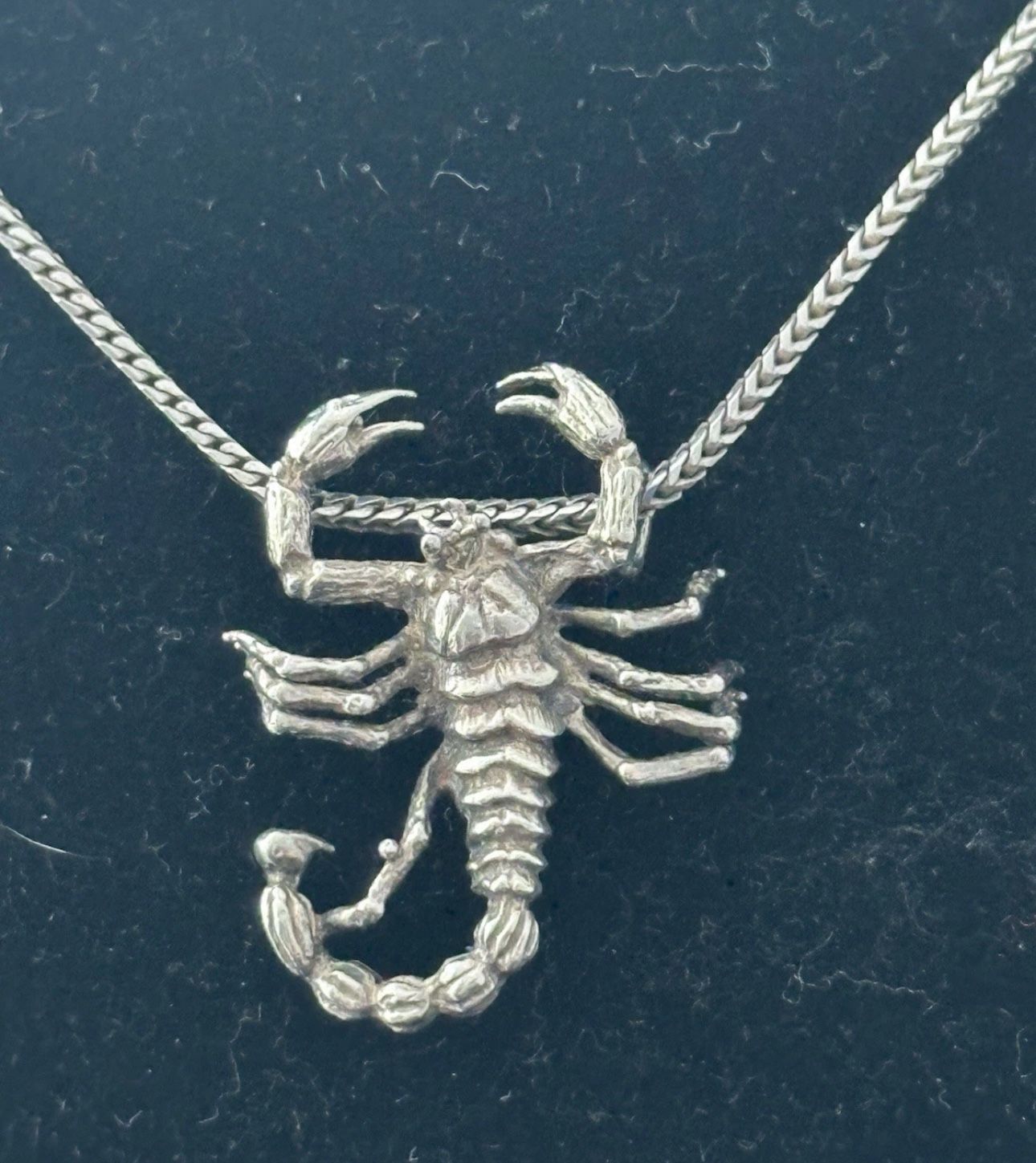 Chain With Scorpion Pendant 925