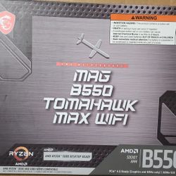 MSI Mag B550 Tomahawk Max WiFi Motherboard.... sealed