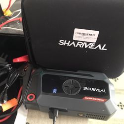 4-in-1 5000A Jump Starter,Air Compressor, power bank+LED light,150PSI Digital Tire Inflator 