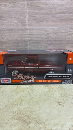 Motor Max 1969 Ford F-100 Pickup Die-Cast 1:24