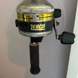 Zebco reel and rod