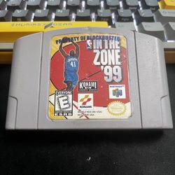 NBA In the Zone 99 for Nintendo 64