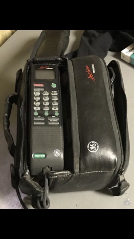 One of the 1st car phones