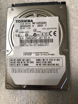 Toshiba 120GB Hard Drive (MK1655GSX) - Reliable Storage Solution
