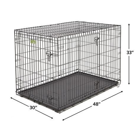 iCrate Double Door dog crate kennel
