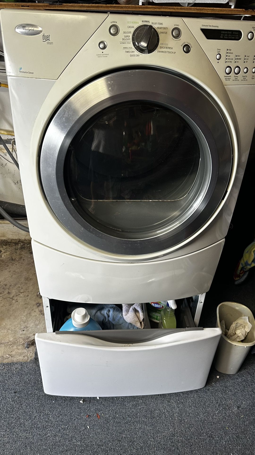 Whirlpool WGD9550WW1 Gas dryer Used