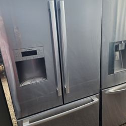 refrigerator Bosch frenchs doors stainless steel 