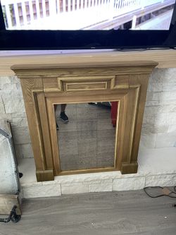 New Mirrored Fireplace Facade