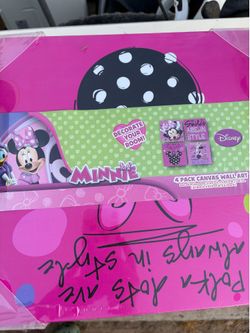 Minnie Mouse decor