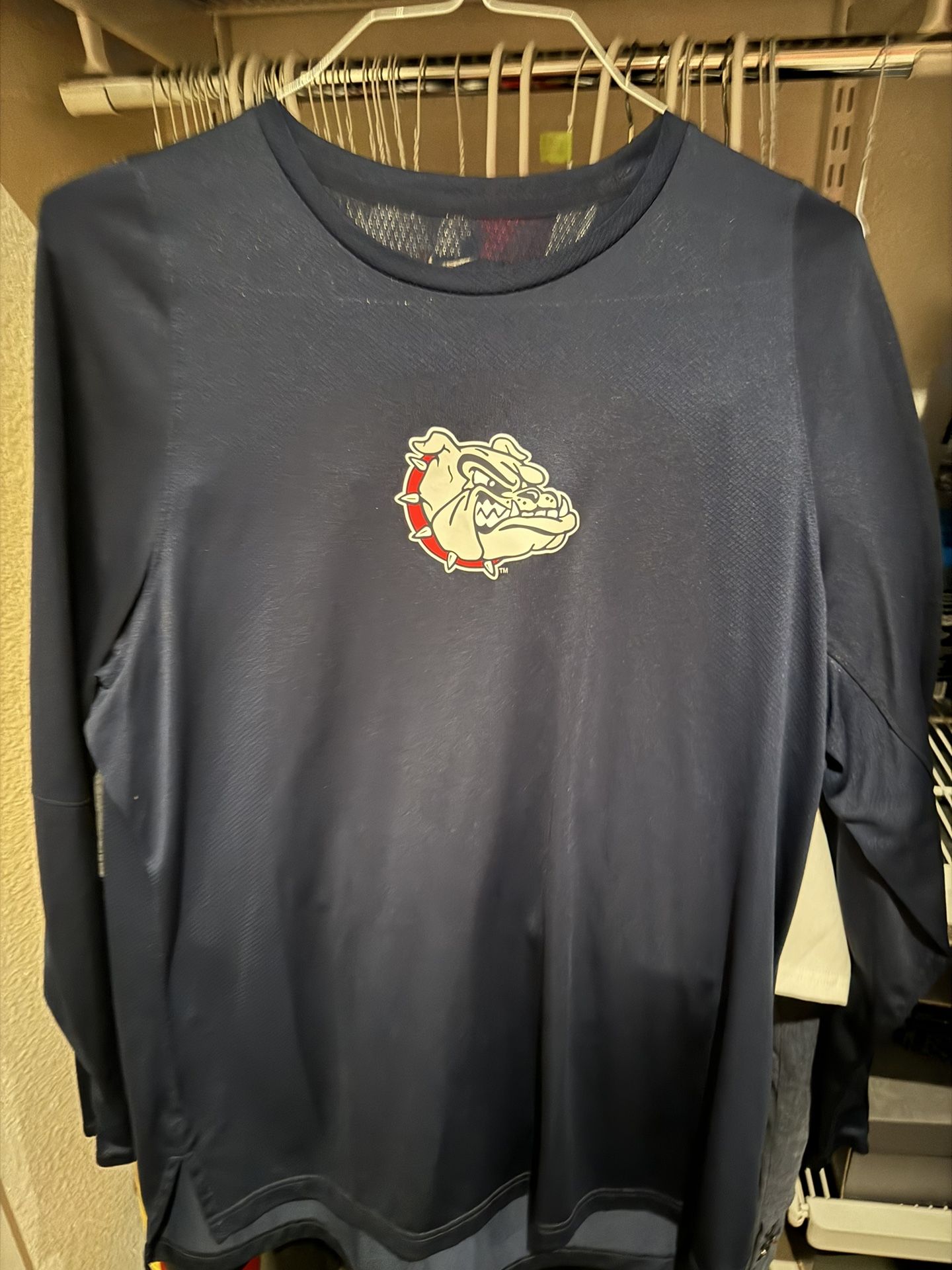 Gonzaga Men’s Basketball Long sleeve Shooting Shirt 