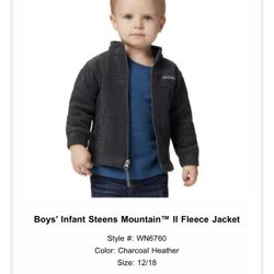 Infant Steen Mountain Fleece Jacket. Columbia 