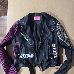 Black Fashion Jacket Sz. L