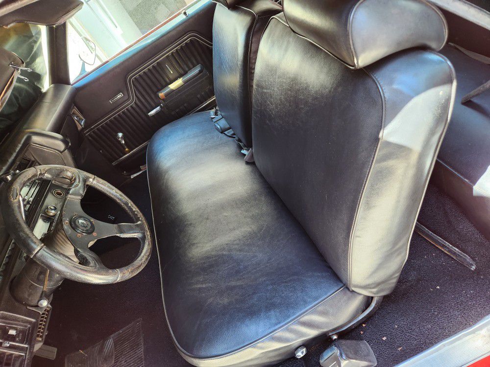 1970 Malibu Front Bench Seat Rear Seat