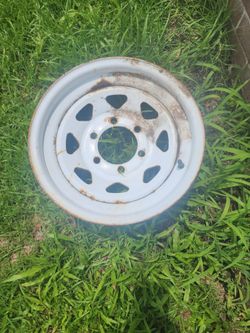 Trailer tire rim 15"