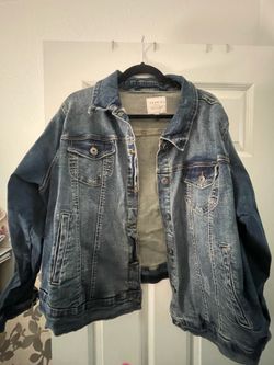 3X denim jacket