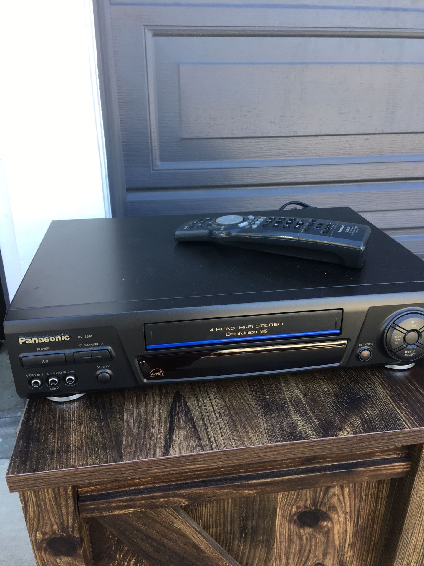Panasonic VHS Recorded/player