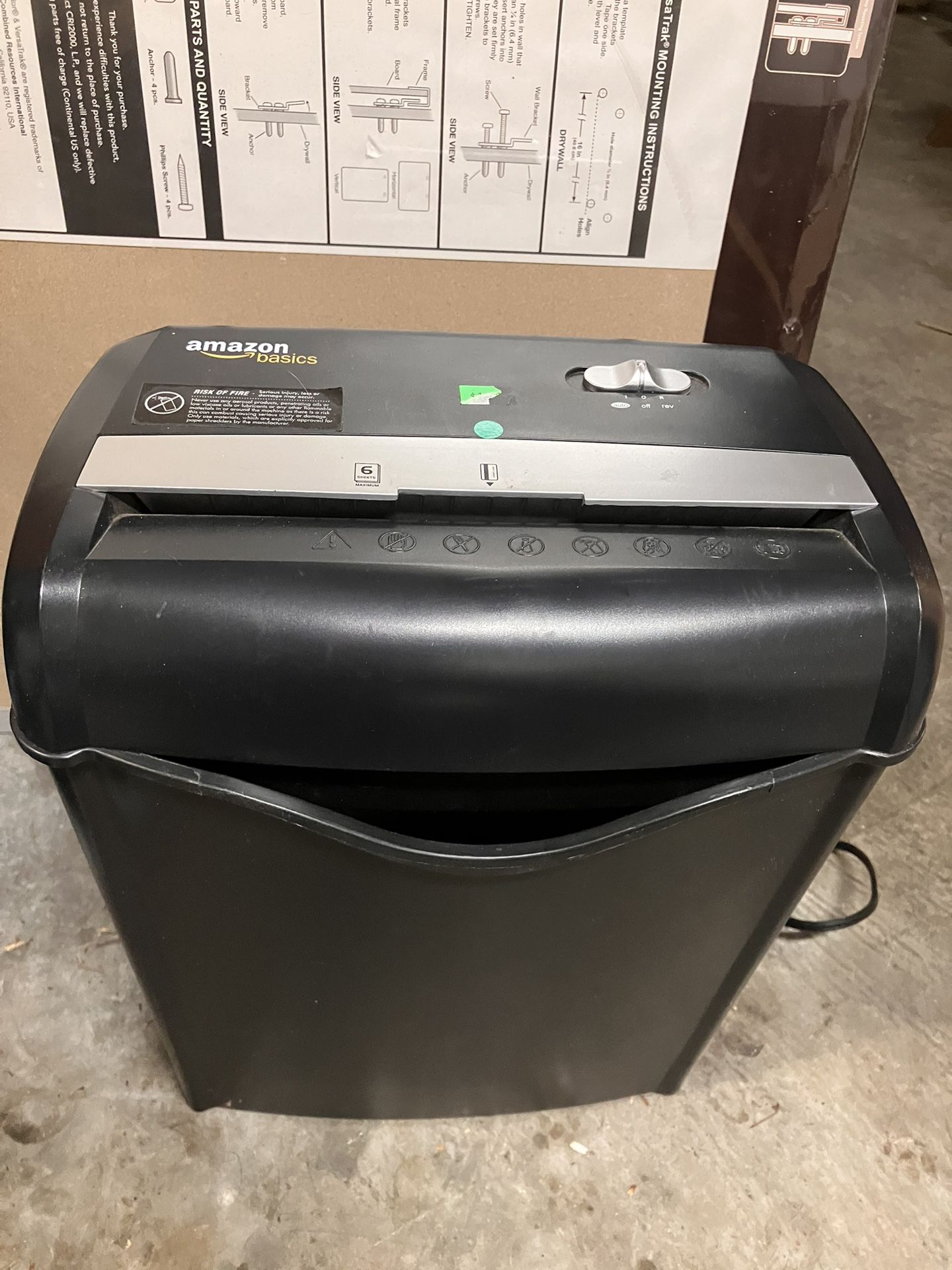 Paper Shredder Compact Size