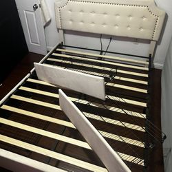 Queen Size Drawer Bed Frame